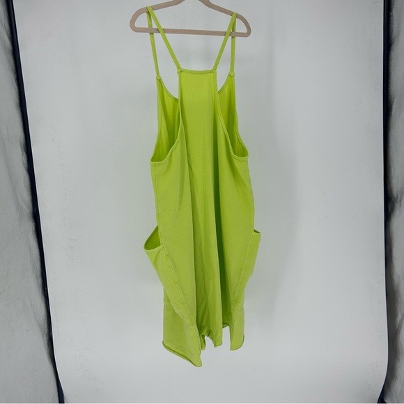 FP Movement by Free People Hotshot Short Romper in Limelight - Picture 4 of 8